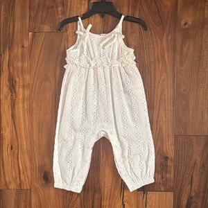Habitual girl- White Jumpsuit- 12M